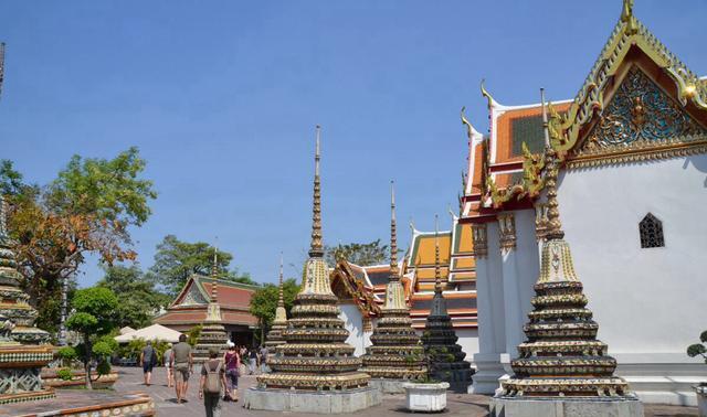 泰国旅游 曼谷历史最悠久和最大的寺庙 卧佛寺(Wat Pho)