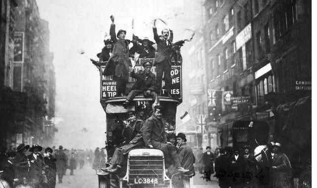 旧照片中1918年：世界上许多重要的历史事件都发生这一年