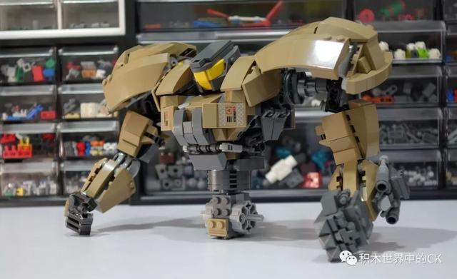 LEGO 乐高MOC巨作 环太平洋积木moc机甲第二弹！Bracer