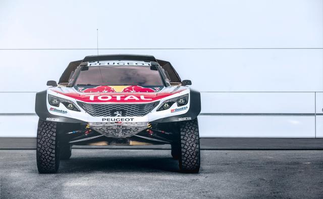 全新标致Peugeot 3008 DKR Maxi赛车，将征战2018达喀尔拉力赛