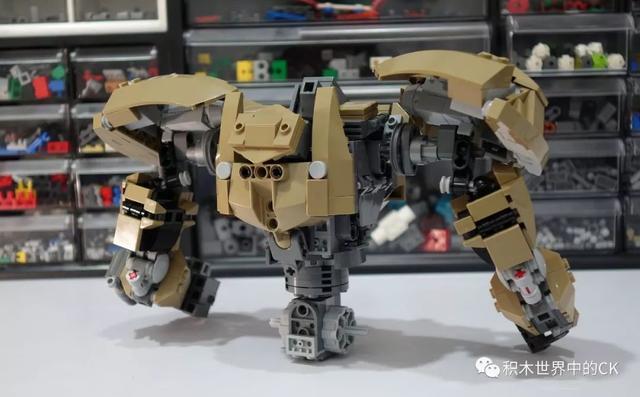 LEGO 乐高MOC巨作 环太平洋积木moc机甲第二弹！Bracer