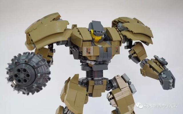 LEGO 乐高MOC巨作 环太平洋积木moc机甲第二弹！Bracer