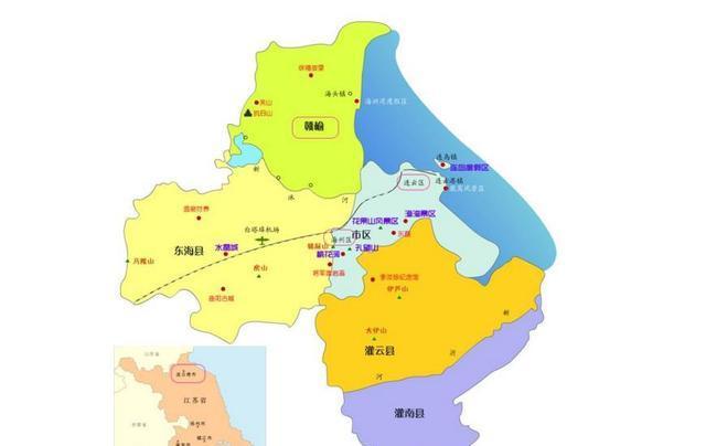直击江苏连云港三区三县，第一大县是东海县，第一大区是赣榆区！