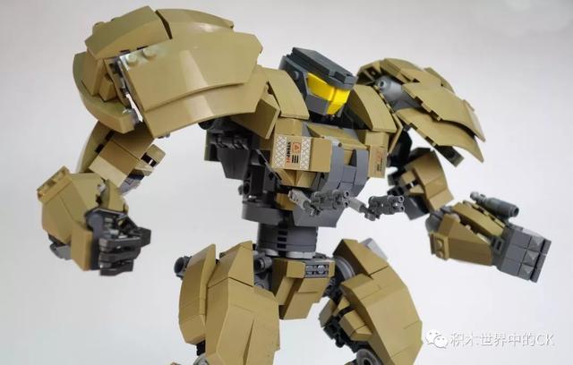 LEGO 乐高MOC巨作 环太平洋积木moc机甲第二弹！Bracer