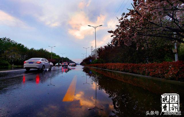 闪电、大雨、落日、夕阳！摄影师拍下狂风大雨中的濮阳，太美了！