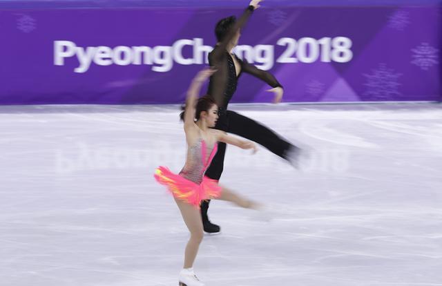 平昌冬奥会花样滑冰冰舞短舞蹈中最终名列第22名