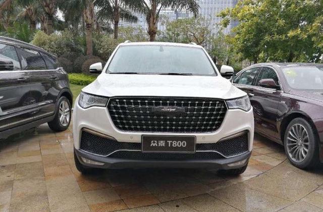 众泰T800终于来了, 7座SUV, 2.0T缸内直喷发动机