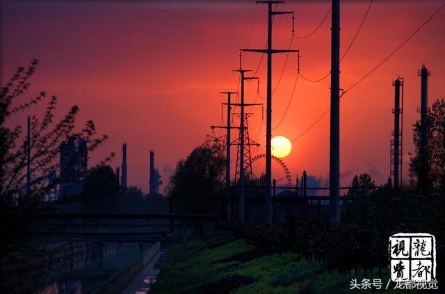 闪电、大雨、落日、夕阳！摄影师拍下狂风大雨中的濮阳，太美了！