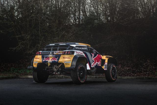 全新标致Peugeot 3008 DKR Maxi赛车，将征战2018达喀尔拉力赛