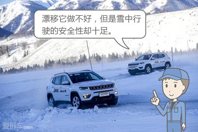 谁说城市SUV不能踏雪走冰，Jeep四驱SUV北疆探秘