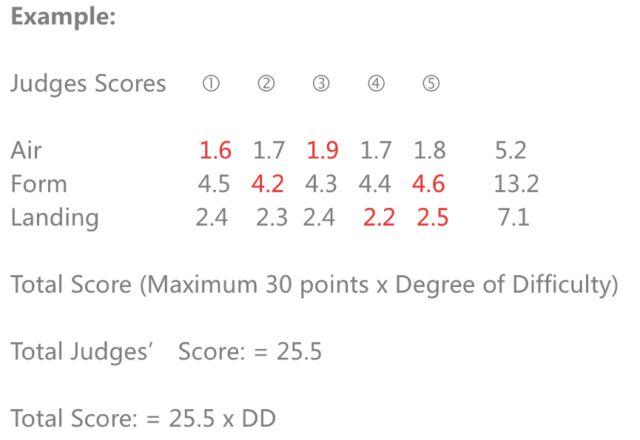 自由式滑雪空中技巧裁判员打分流程详解！