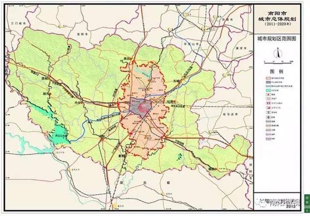 2018年最新国务院批复南阳城市总体规划, 南阳未来是这样的!