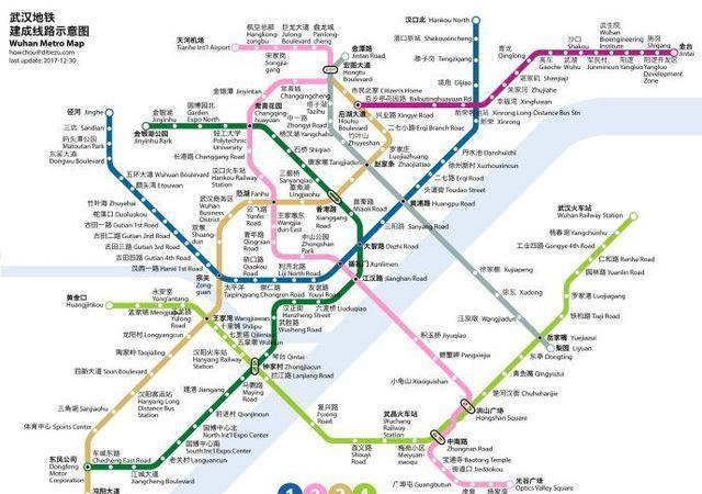 内地十大城市地铁排名——从通车里程和地铁密度看城市综合实力
