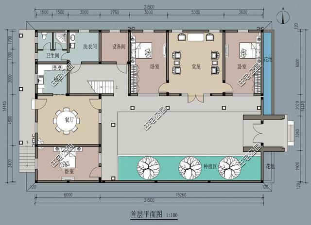 10套中式农村合院户型，农村建房就该这样，含全图