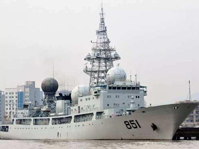 中国电子侦察船达到10艘：或能在700公里外定位航母！