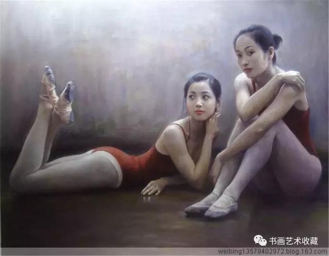 中国油画：那些绽放的女人 注定有绚烂的青春