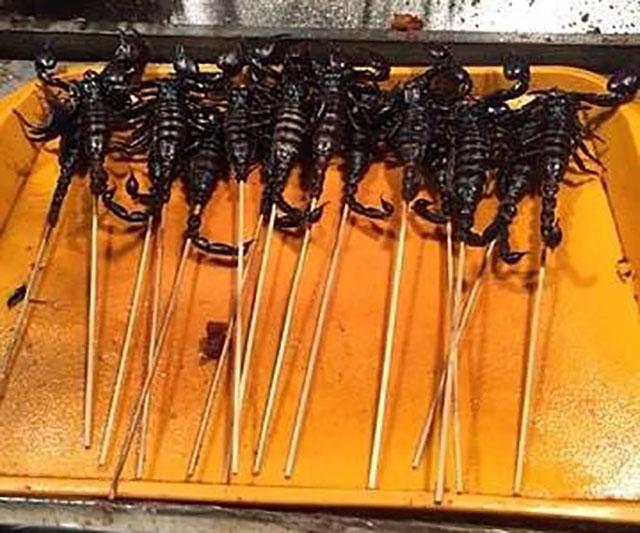 烧烤界的7大昆虫美食, 吃过一种就算你厉害!