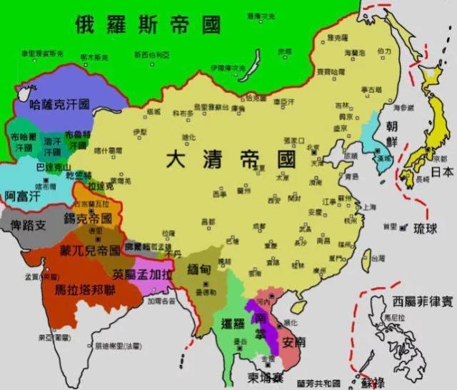 中国历史上版块最大的是哪个朝代？唐朝只排第三！！