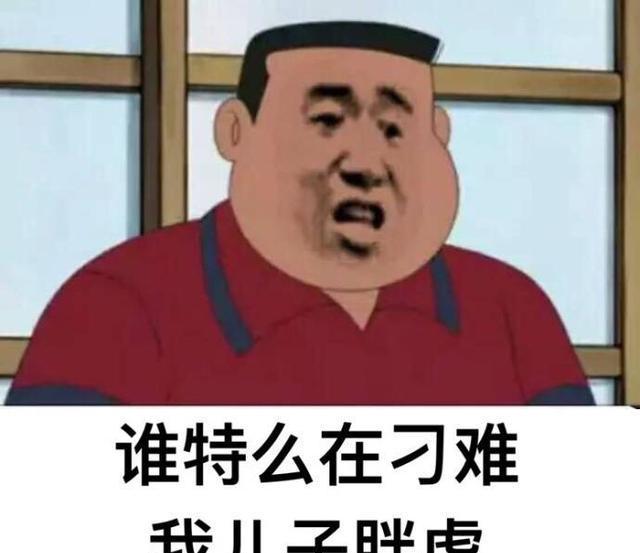 你的意思就是说要和我胖虎对着干咯？（胖虎表情包分享）