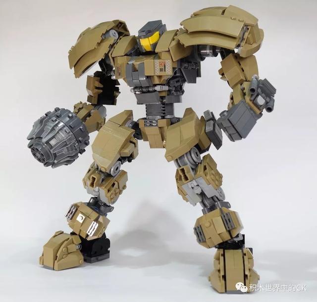 LEGO 乐高MOC巨作 环太平洋积木moc机甲第二弹！Bracer