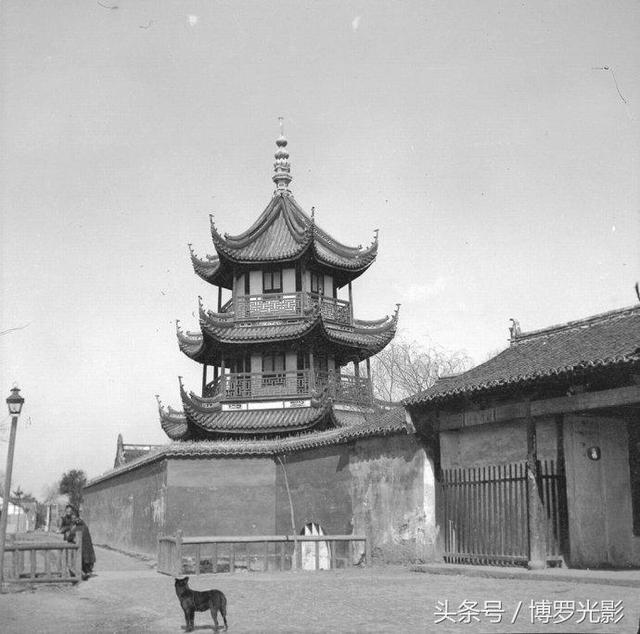 上海文庙魁星阁老照片