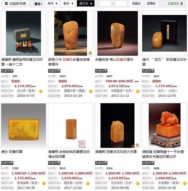 乾隆爷当年御用田黄石印章!全世界的孤品！！