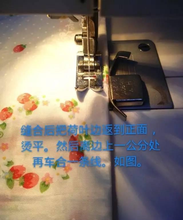 一字肩上衣教程：制作好看的一字领大荷叶边上衣（附裁剪尺寸图）