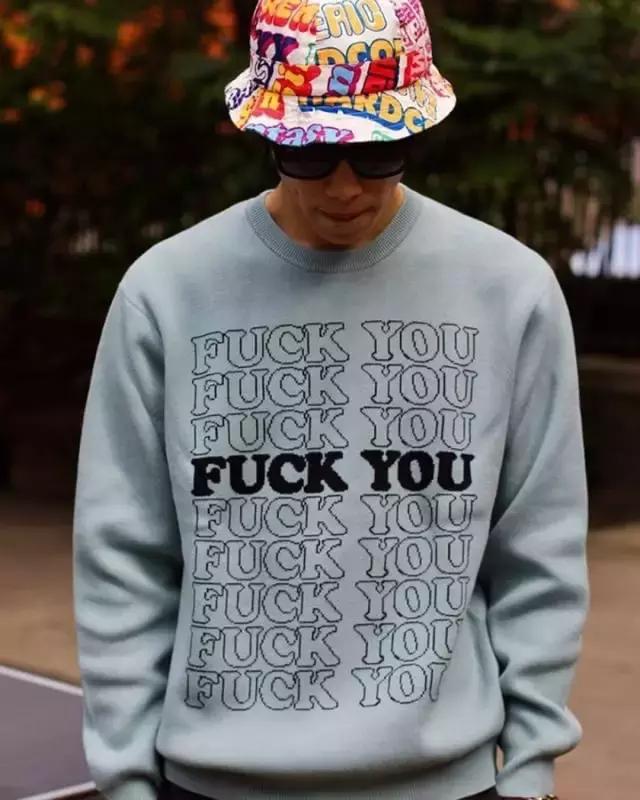 原来大家都喜欢Supreme的FUCK YOU！