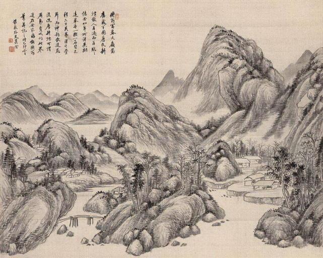 黄公望与中国名画的代表作品《富春山居图》