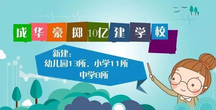 2018年成都各区最新教育规划，你附近都有什么好学校？