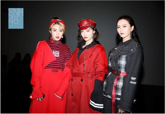 胡兵携SNH48成员亮相伦敦时装周 诠释时尚新态度