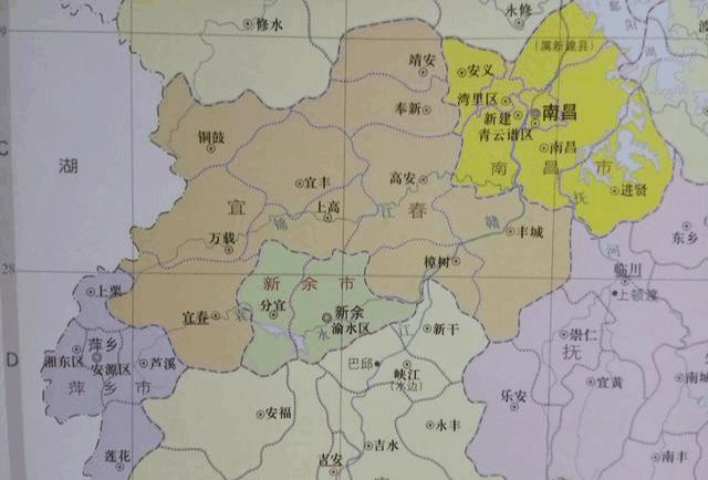 地理答啦：宜春市拱门一样的轮廓是怎么来的？市中心为何在袁州？