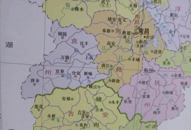 地理答啦：宜春市拱门一样的轮廓是怎么来的？市中心为何在袁州？