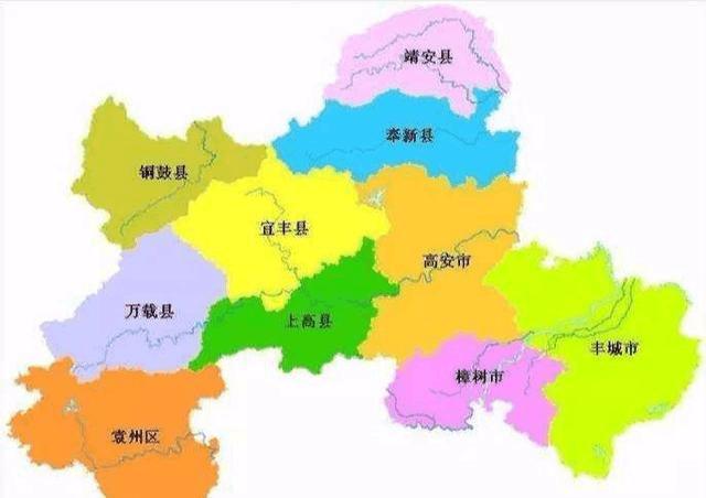 地理答啦：宜春市拱门一样的轮廓是怎么来的？市中心为何在袁州？