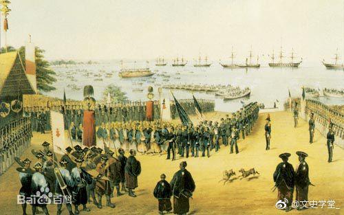 【历史今日】1853年7月8日美国佩里强闯日本，黑船开国事件