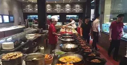 中式快餐：明档该怎样摆，怎样设计？
