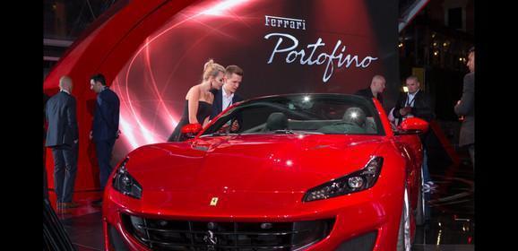 豪华跑车 法拉利 中独一无二的极品 跑车Ferrari Portofino