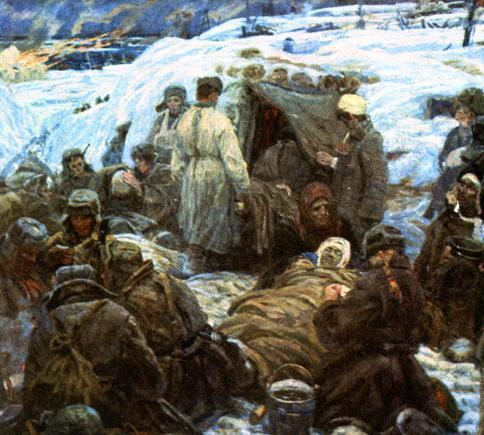 二战的硝烟-述说苏联卫国战争时期经典油画鉴赏(上)