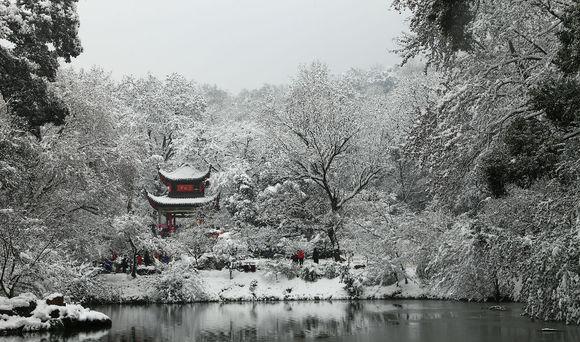 冬天被积雪覆盖的岳阳，真的惊艳到我了