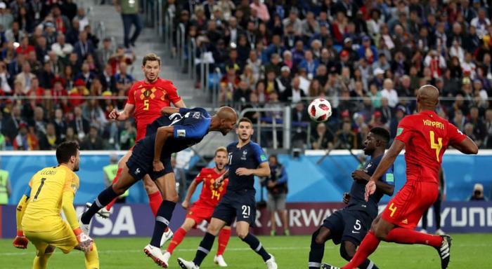 又是定位球！法国1-0比利时进决赛 | 世界杯战术笔记Day21