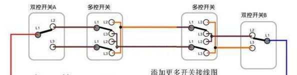 电工知识：13张图教会你多个开关控制多个灯的接线，电工基本功