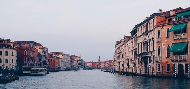 风景图集：以船为生的浪漫之城 意大利威尼斯水城