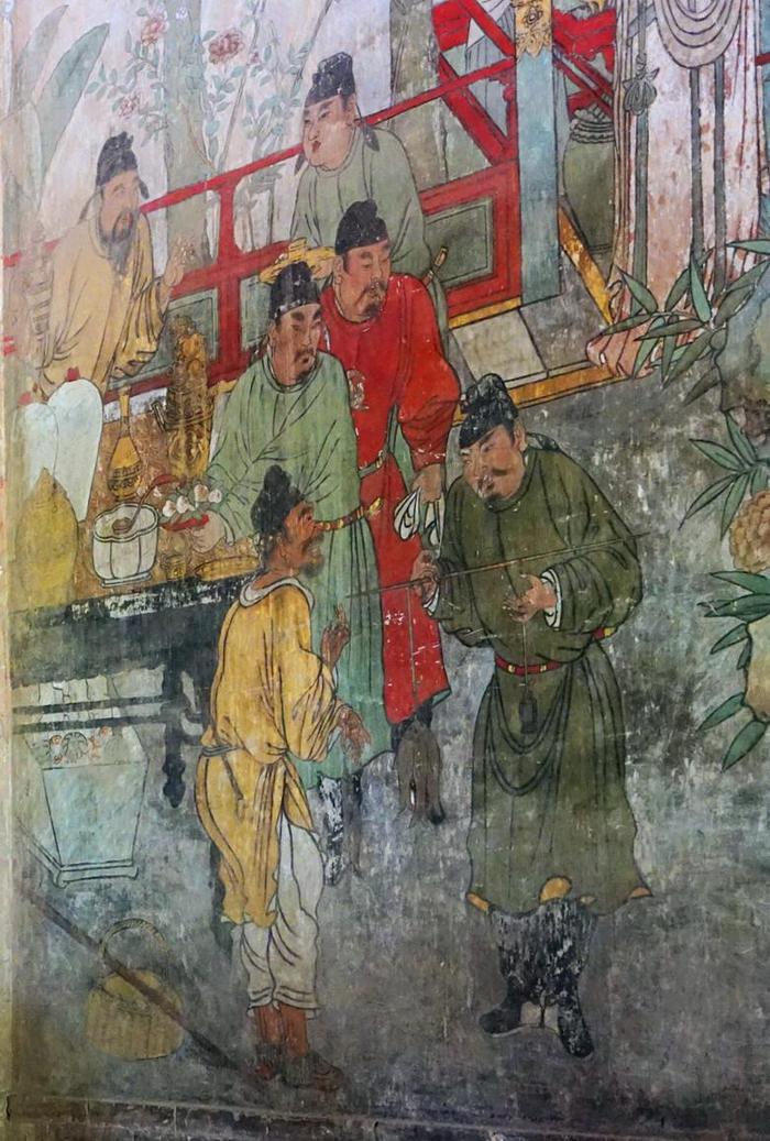 洪洞县广胜寺一绝，水神庙仅存唯一的元代戏剧壁画