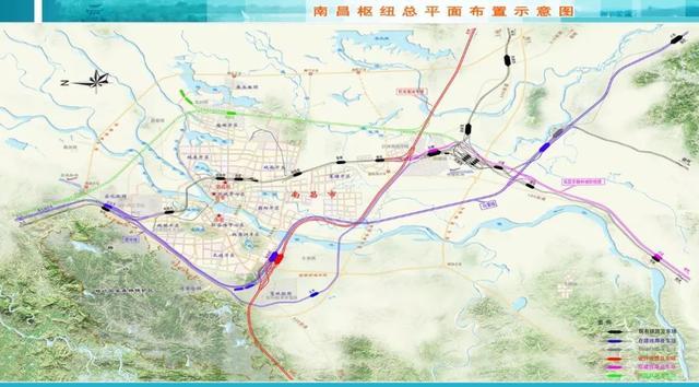 南昌铁路枢纽横岗联络线20日开通  全国首趟“环湖”动车开行