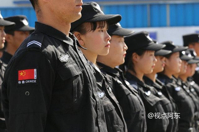 陕西蓝盾为全国安保输送人才  擒拿格斗小女生也威风八面