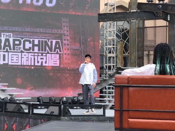 《中国新说唱》北美赛区录制 洛城热烈登场