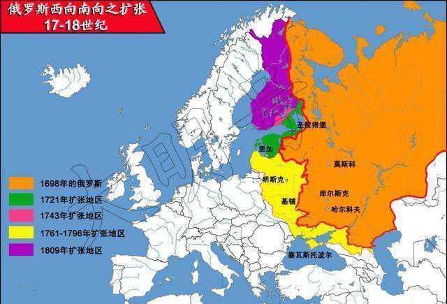 回眸历史, 带你了解沙俄四百年扩张史和侵略史