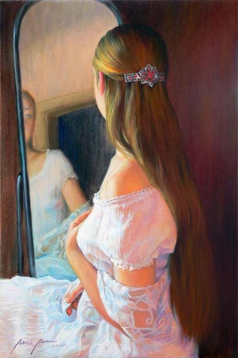 油画世界：俄罗斯画家 Andrei Markin 油画作品欣赏