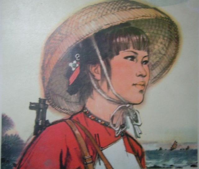 早期女民兵题材美术作品赏析：飒爽英姿五尺枪，不爱红装爱武装