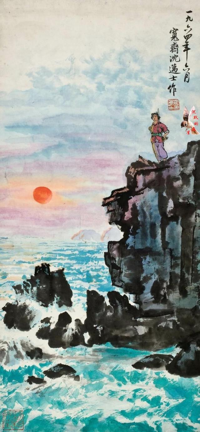 早期女民兵题材美术作品赏析：飒爽英姿五尺枪，不爱红装爱武装
